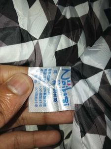 Black Puffer Jacket with Hood