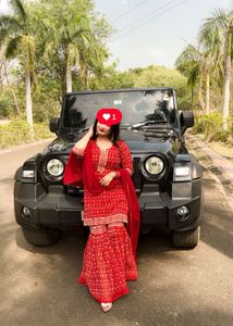 Red Sharana Set
