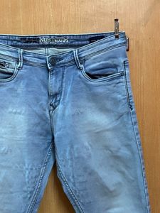 Nostrum Blue Denim Jeans For Men