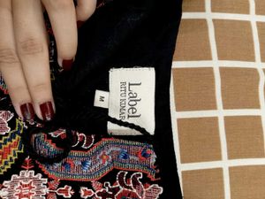 Stylish Black Printed Dress