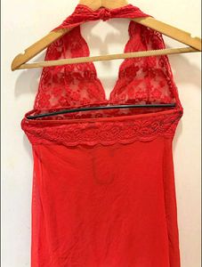 Halter Neck Beautiful Lace Trim Top