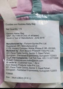 (New) Avon Branded Baby Diaper Bag
