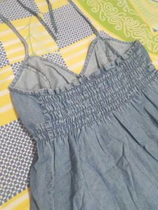 Denim Dress Top