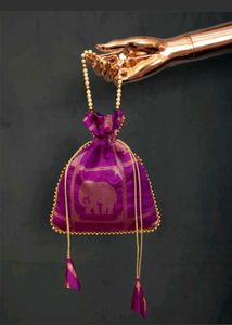 Floral Potli Bag
