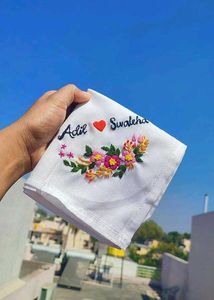 Embroidery Name Hanky❤