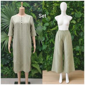 Elegant Kurta Palazzo Set(bust tl 36 can wear