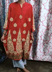 Zari Work Kurta