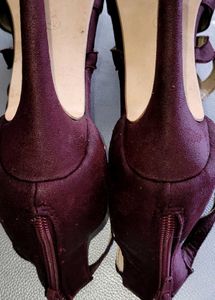 Burgundy Heels