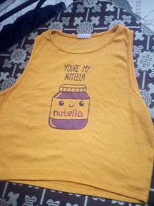 Cute Nutella Top