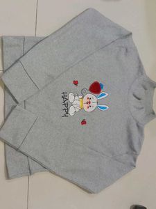 Cute Bunny Graphic Sweatshirt