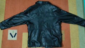 Vintage Black Leather Jacket