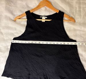 H&amp;M Beautiful Black Tank Top