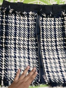 Zara Front Zip Skirt