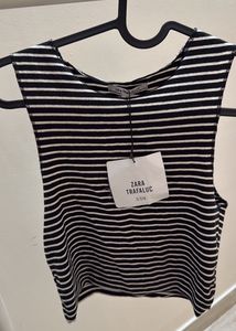 Zara Trafaluc Striped Tank