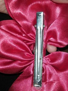 Pink Bow Hair Accessory
