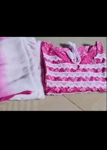 Pink Kurti Set