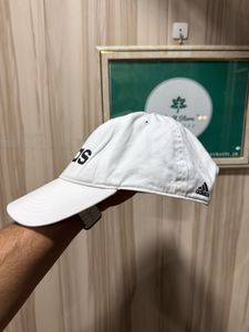 Adidas White Unisex Baseball Cap