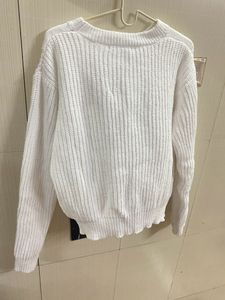 ZARA White Sweater
