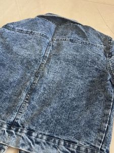 Vintage Wash Cropped Denim Jacket