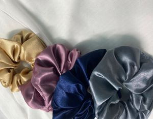 Satin Scrunchie Set - 4 Hair Ties