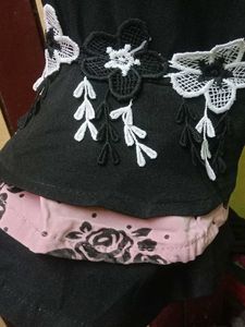 Chic Black Button-Down Top