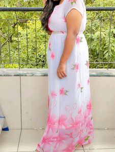 Floral Print Maxi Dress
