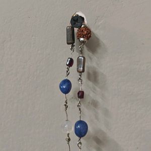 Long Navratan Necklace