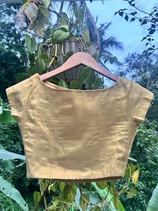 Boat Neck Saree Blouse