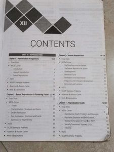 Objective NCERT Biology Class 12