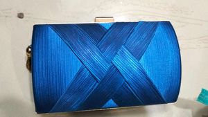 Elegant Blue Clutch