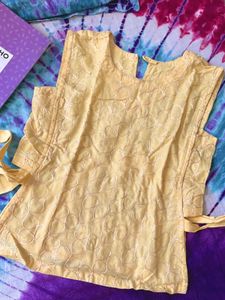 Bow Cotton Top🧀🎀
