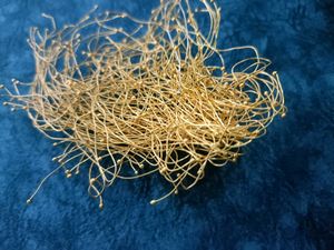 Gold Bead Head Pins