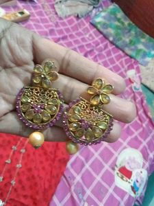 Statement Tribal Necklace &amp; Earring Set