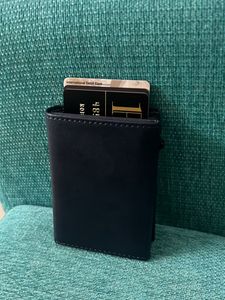 Stylish RFID Safe Wallet With Pop Up Card Holder
