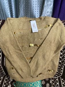 Cute Sweater With Bling✨