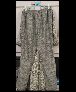 Festive Printed Kurta Pant Set