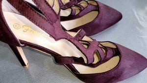 Burgundy Heels