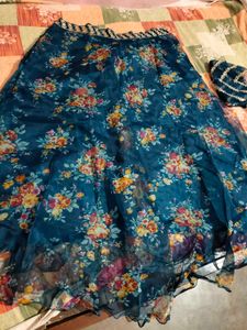 Unstitched Lhenga Choli