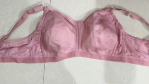 Newly Women Full Coverage Non Padded Bra(Pink)
