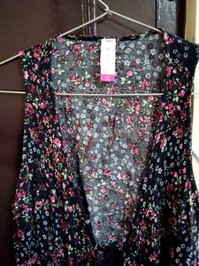 Multi Floral Shrug For Women