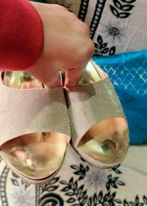 Women&#39;s Elegant Silver Heels