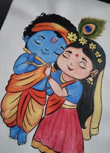 Krishna &amp; Radha Artwork