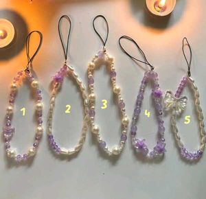 Pinteresty Beaded Phone Charm Strap