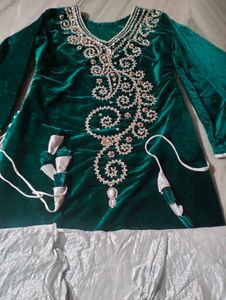 New Dress Hand Zari Work Embroidery Wor