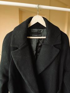 Elegant Black Trench Coat