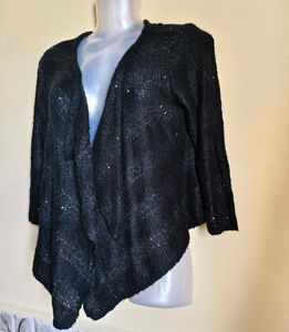 BOGO🎁Buy One Get 1 Free🎁Black Cardigan Size M/L