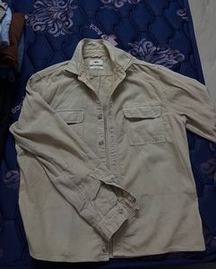 Casual Beige Over Shirt (SURPLUS🚨)