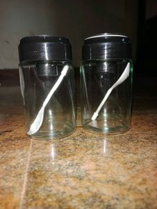 Spice Jar Set(Glass)