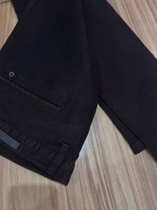 Combo Of 3  Dark Wash Flat Front Pants