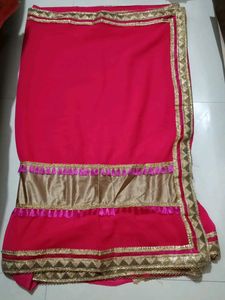 Elegant Pink Saree